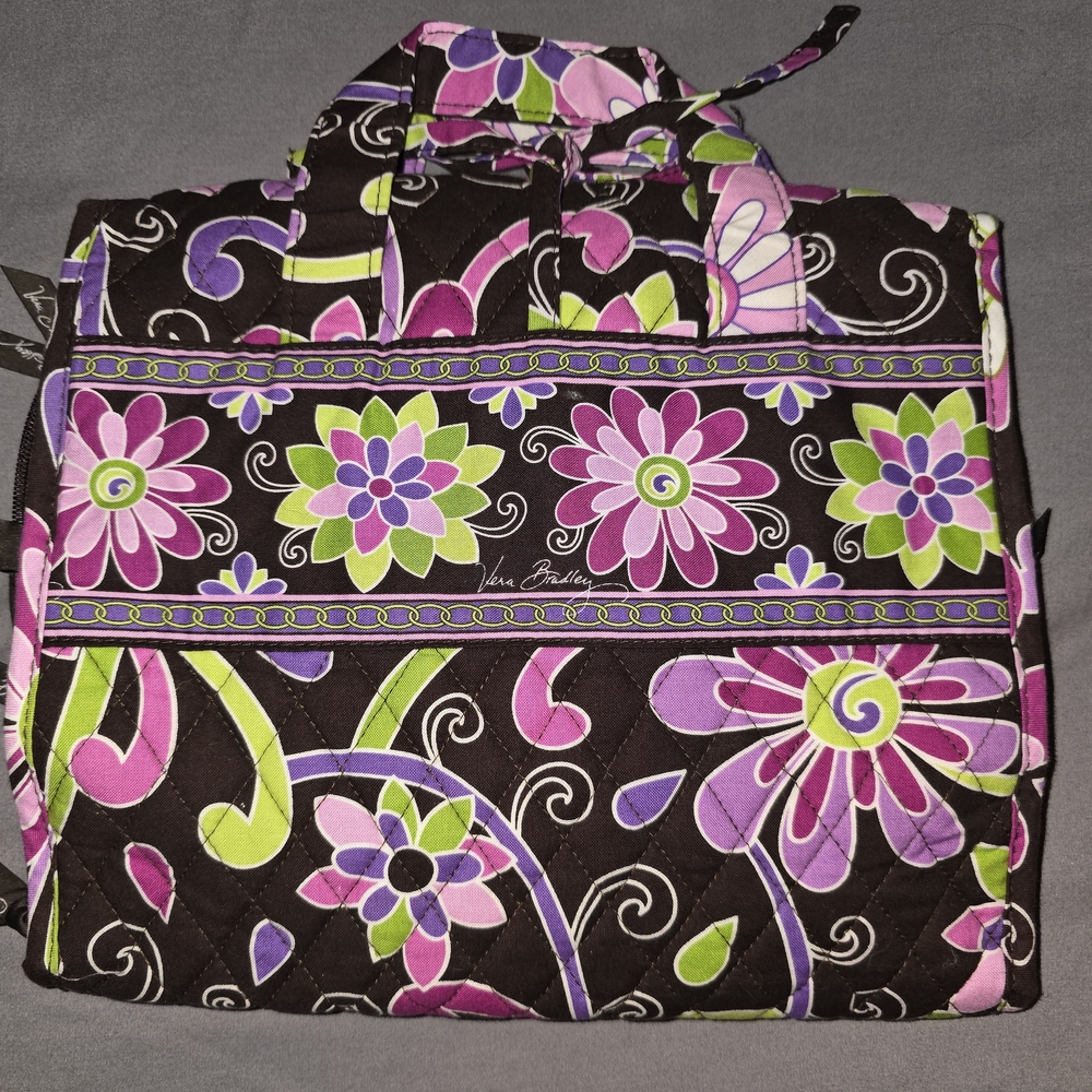 Vera Bradley Floral Quilted Jewelery Bag